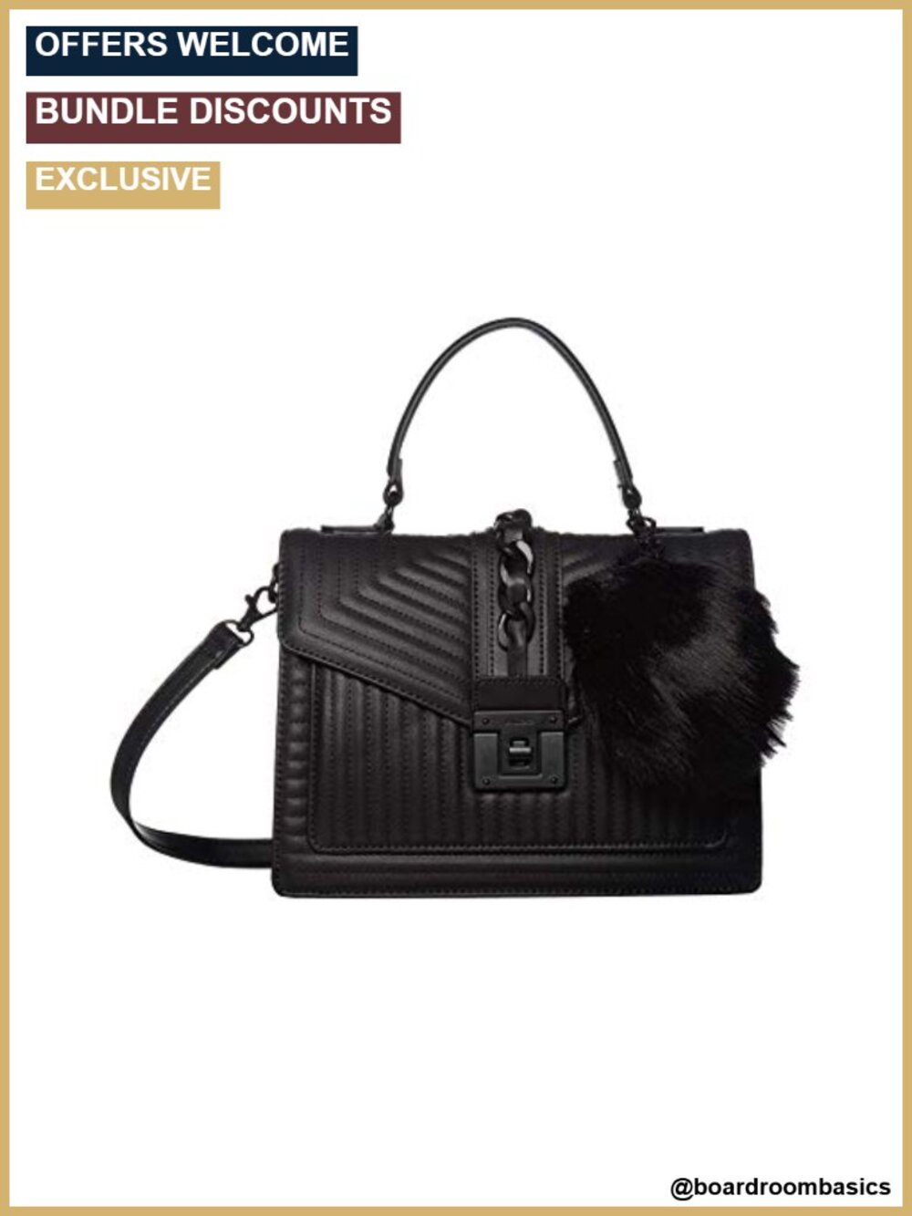 ALDO Jerilini Synthetic Top Handle Handbag Medium Everyday Casual